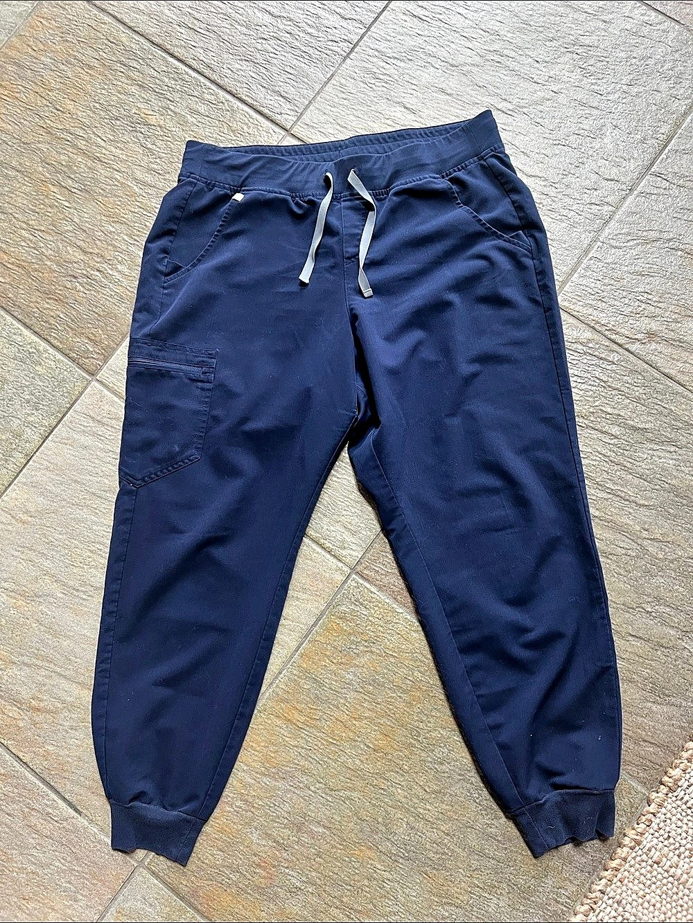 Figs Zamora Jogger Scrub Pants Navy